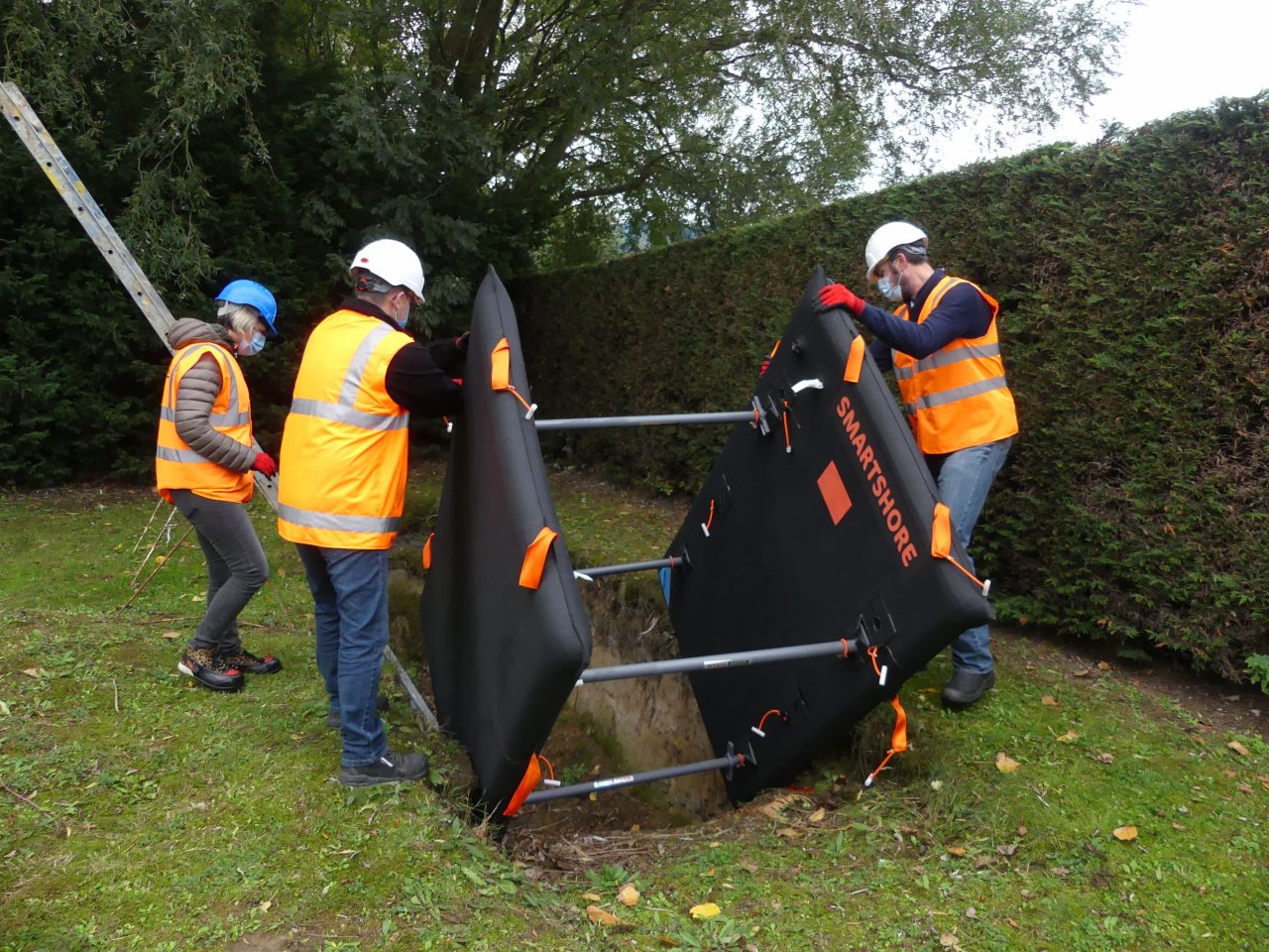 Comment Blinder Une Tranch E Avec La Protection De Fouille Gonflable